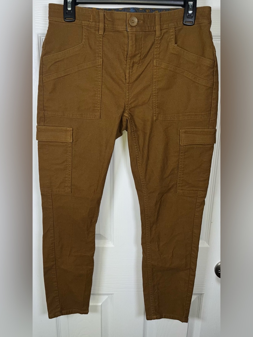 Women’s Prana Nikit Walnut Cargo Pants W43202206 Size 6 Organic Cotton